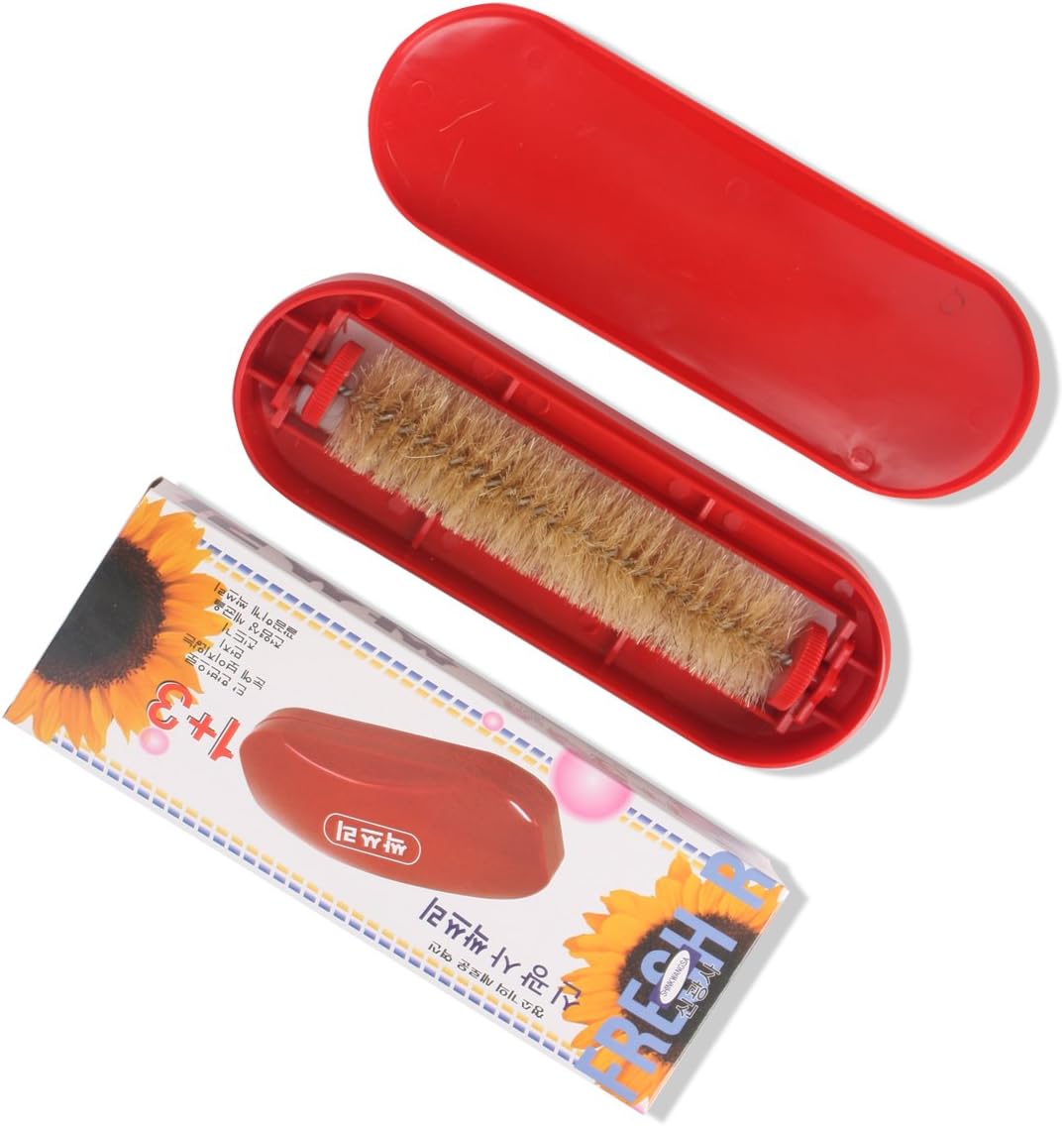 Crumb sweeper, Handi Sweeper, Small Dust, Crumbs, Mites, Hairs, Dirt Remover, Carpet Cleaning, Lint Dust Brush Sweeper 1 PCS, Made in Korea