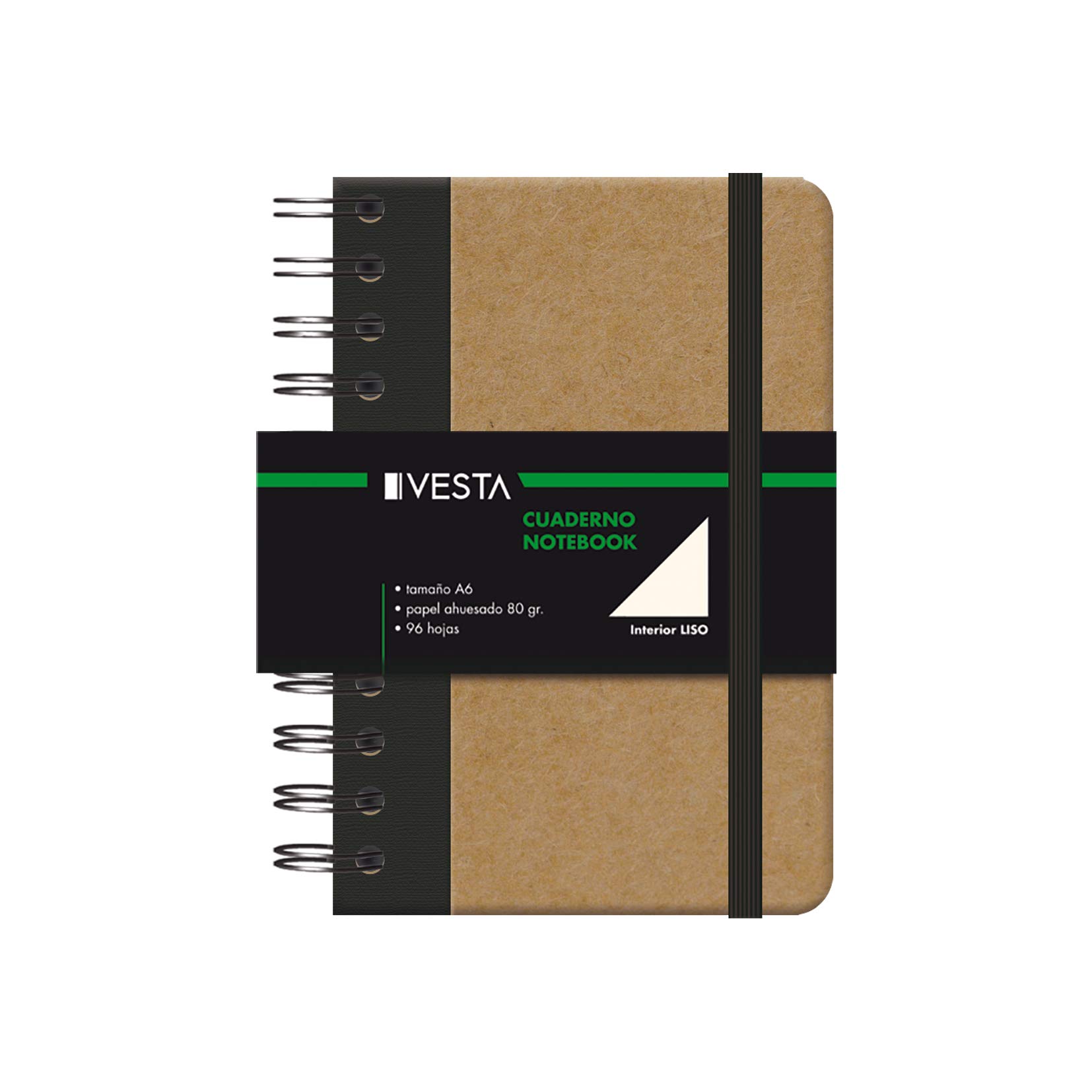 Notebook Vesta Nature Wire'o - A6 Size - Plain