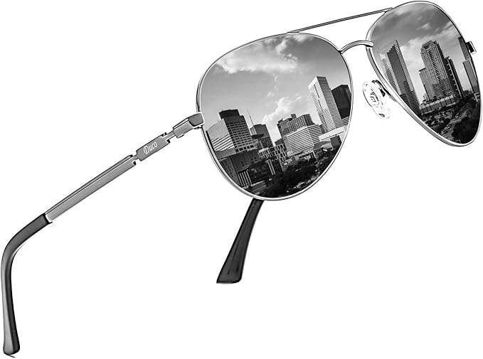 Amazon Duco メンズ サングラス Uv400 偏光サングラス アビエーター ティアドロップ サングラス 高品質ガラス 釣り 運転用 3025k サングラス 通販