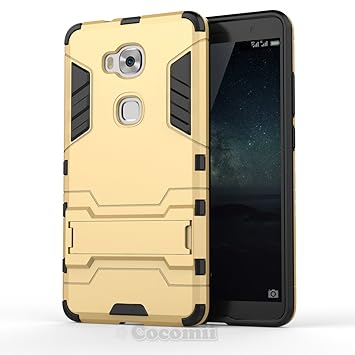 Cocomii Iron Man Armor Huawei Honor 5X Hülle [Strapazierfähig] Taktisch Griff Ständer Stoßfest Gehäuse [Militärisch Verteidig