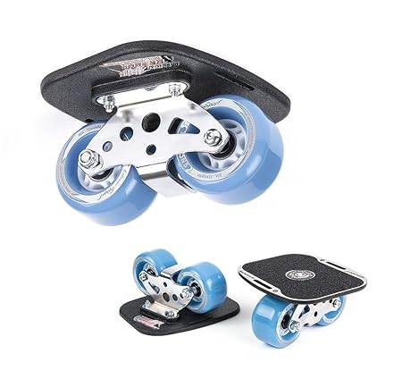 TWOLIONS Freeline Skates, Drift Skate Alu-Pedal und Legierung Bracket Ausgestattet 72 mm * 44 mm PU-Räder ABEC-9 High-End-Lag