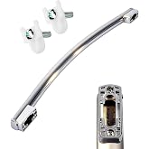 WR12X34310 Freezer Door Handle Stainless Steel 27.8" for GE Refrigerator | GE Refrigerator Door Handle, 4960021 AP6994366 PS16220203 EAP16220203, with WR01X25070 Refrigerator Door Handle Fasteners