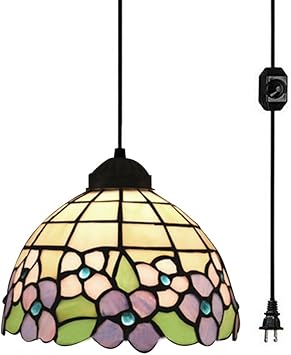 Amazon Stgled ペンダントライト吊下げ灯 ティファニー ランプシェード コンセント式 コード4 5m かわいい 梅の花 ステンドグラス コンセント式 コード4 5m おしゃれ アンティーク風 Led対応 Stgled ペンダントライト Amazon Stgled ペンダントライト吊下げ灯 ティファニー ランプシェード コンセント式 コード4 5m かわいい 梅の花 ステンドグラス コンセント式 コード4 5m おしゃれ アンティーク風 Led対応 Stgled ペンダントライト