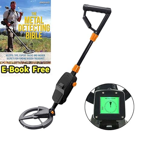 Detector de Metales Resistente al Agua Ligero Pantalla LCD ...