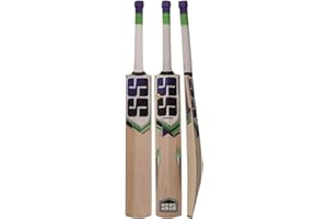 SS Kashmir Willow Leather Ball Cricket Bat, Exclusive Cricket Bat for Adult Full Size with Full Protection Cover (Magnet)