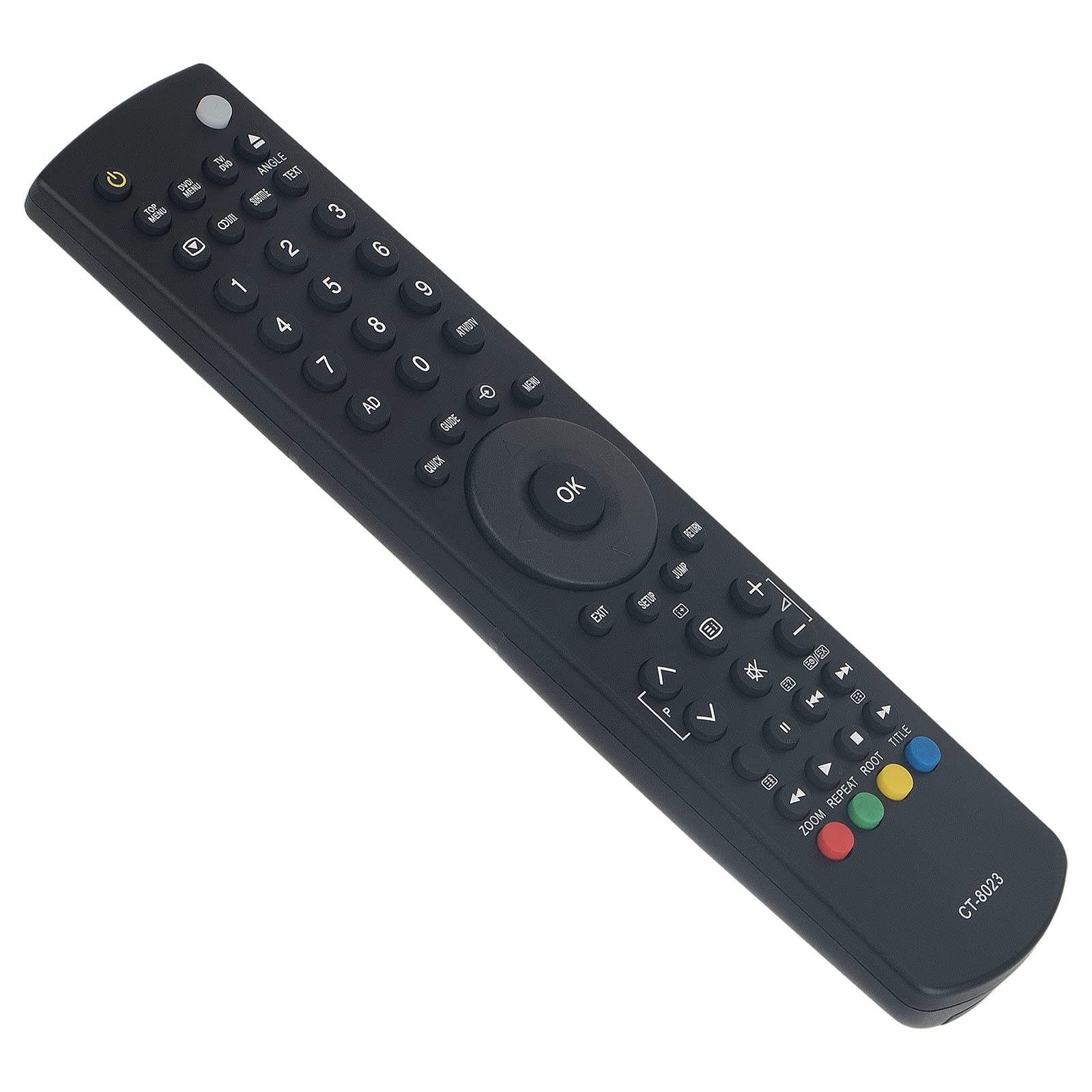 VINABTY CT-8023 Replacement Remote Control CT8023 Remote Control Replace for TOSHIBA TV 19DL833B 19DL833G 22DL833B 22DL833G 23DL933B 23DL934B 26DL833B 26DL834B 32DL933B 32DL934B Remote Control