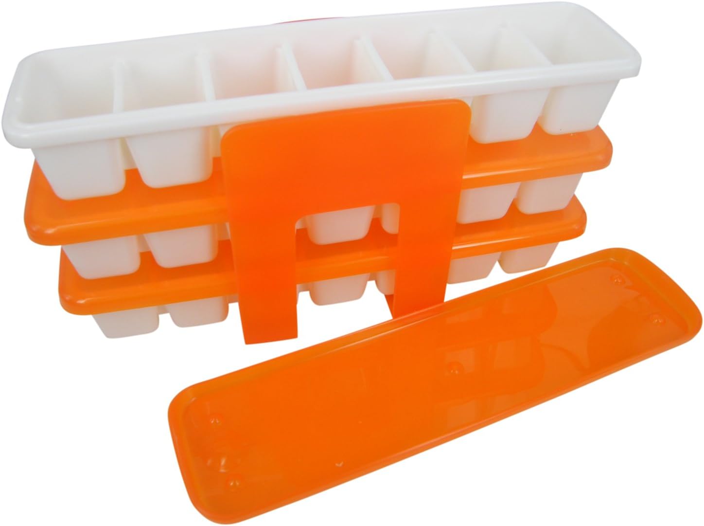 3 SpaceSaving IceCube Trays / Storage Boxes 7 Ice Cubes in Each Amazon.co.uk Kitchen & Home