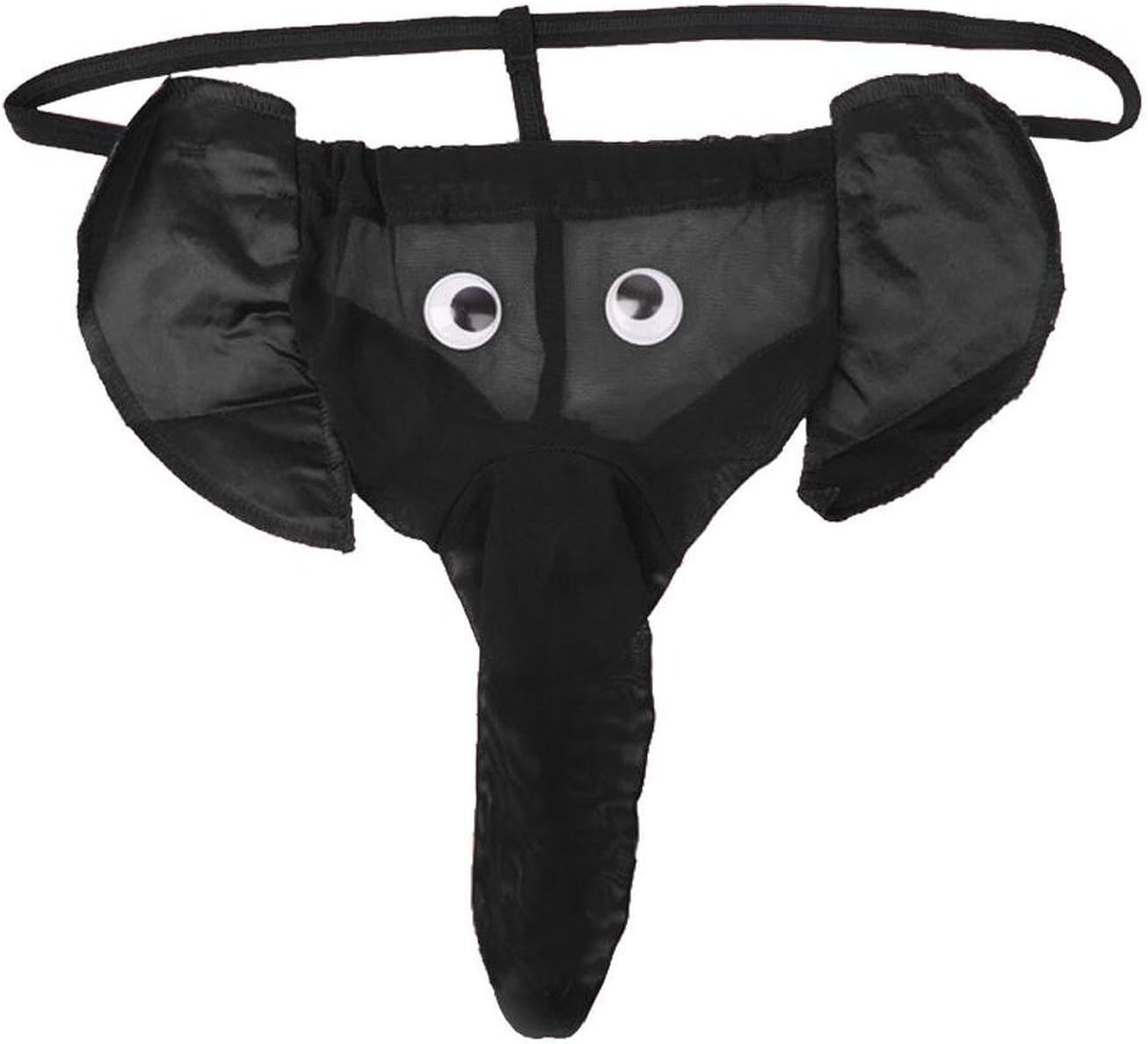 CHHR Man Male Elephant Underwear T-back 