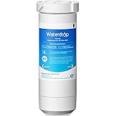 Waterdrop XWF Refrigerator Water Filter, Replacement for GE® XWF, WR17X30702, NSF 42/372 Certified, Compatible with GE® GNE27, GFE26, GDE25, GSS25, PSE25 Series Refrigerators, 1-Pack (Not XWFE)