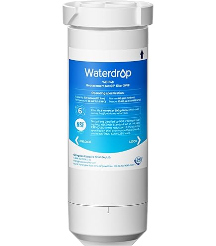 Amazon.com: AQUA CREST XWF Refrigerator Water Filter, Replacement