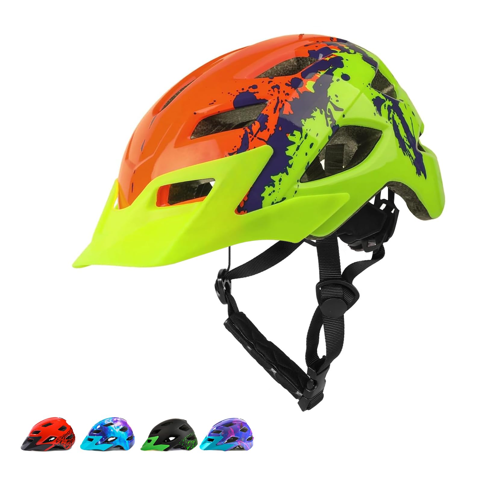 Kids Helmet, Boys Girls Bike Helmet Ages 3-13 Multi-Sport Children Helmet for Bicycle Scooter Skating Cycling