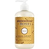 MRS. MEYER'S CLEAN DAY Hand Soap, Honeycomb Scent, 12.5 Fl Oz Bottle