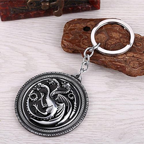 Game of Thrones keychain, Game of Thrones targaryen, cool keychain, collectibles, cool stuff to buy, game of thrones merchandise, game of thrones accessories
