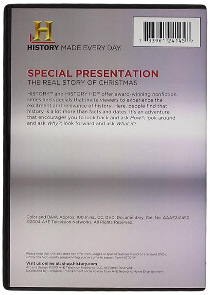 Amazon Com Real Story Of Christmas Real Story Of Christmas Movies Tv