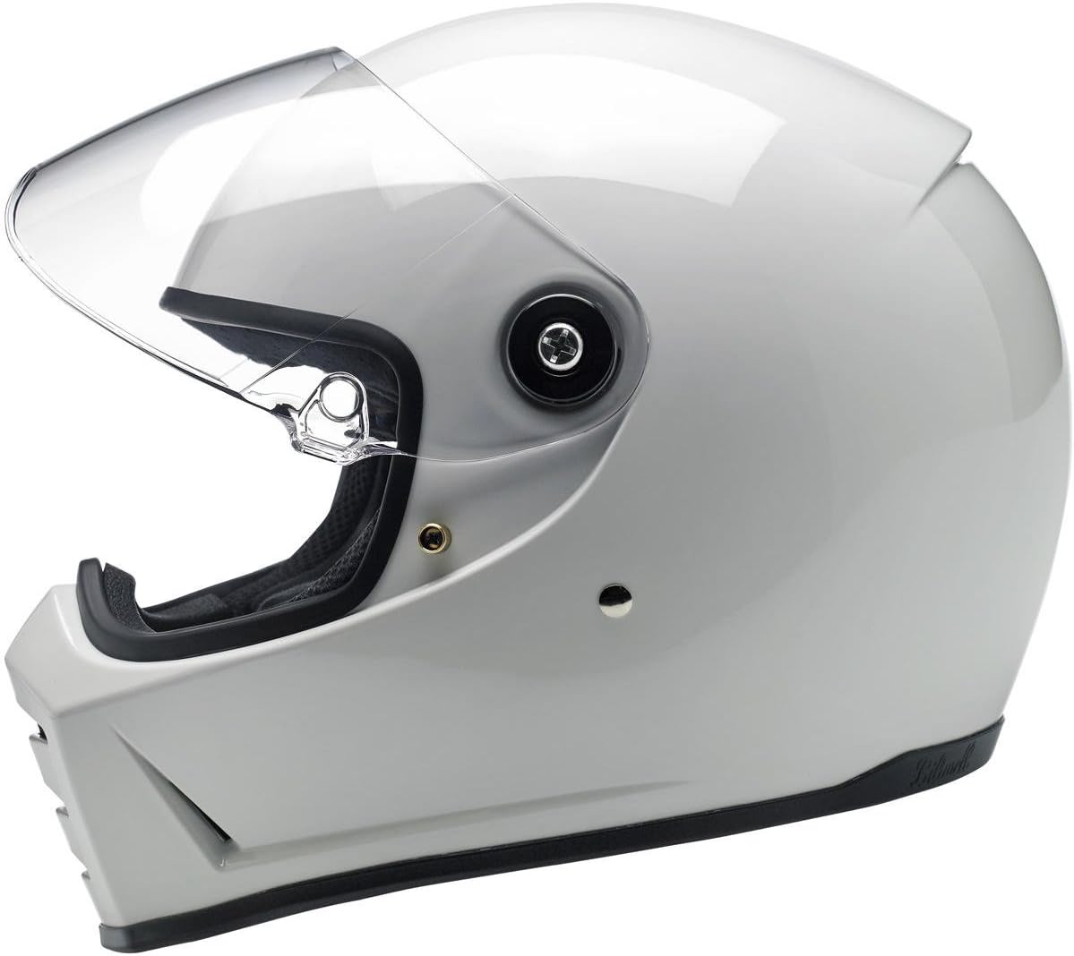 Biltwell Lane Splitter Helmet - Gloss White - Medium - MED