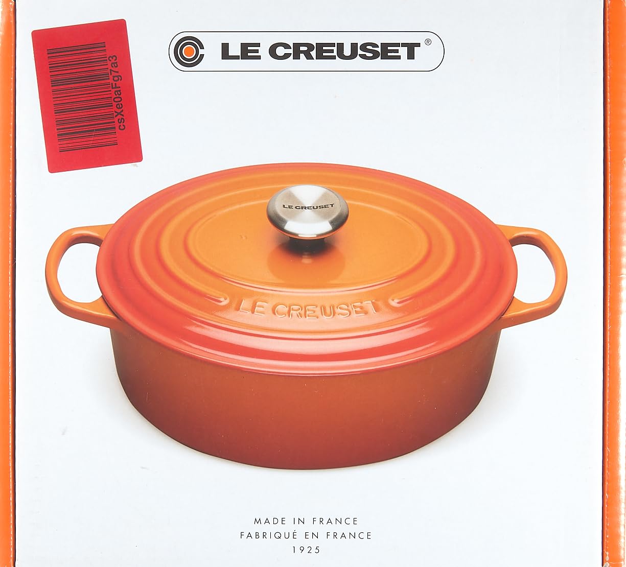 LE CREUSET Signature Enamelled Cast Iron Oval Casserole Dish with Lid, 29 cm, 4.7 Litre, Matte Black, 21178290000430