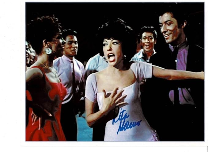 Amazon ウエストサイド物語 リタモレノ直筆サインフォト おもちゃ おもちゃ