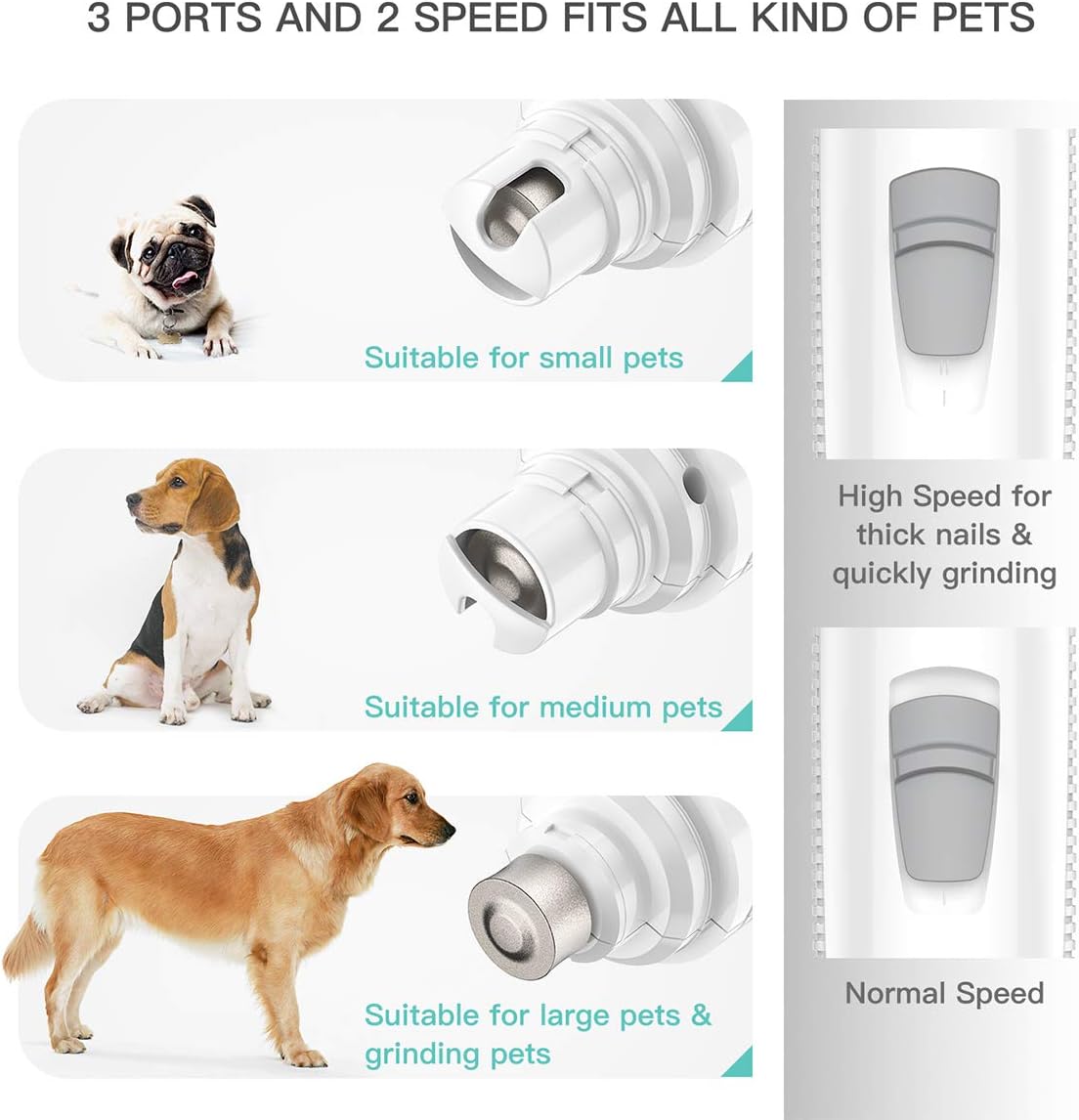 invenho pet nail grinder