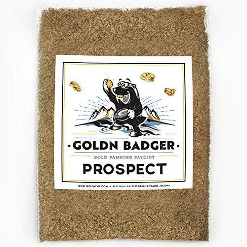 Goldn Badger Gold Paydirt 'Prospect' Panning Pay Dirt Bag - Gold Prospecting Concentrate