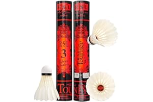 RSL No.3 Tourney Badminton Shuttlecock Birdy 12-Pack (speed-77)