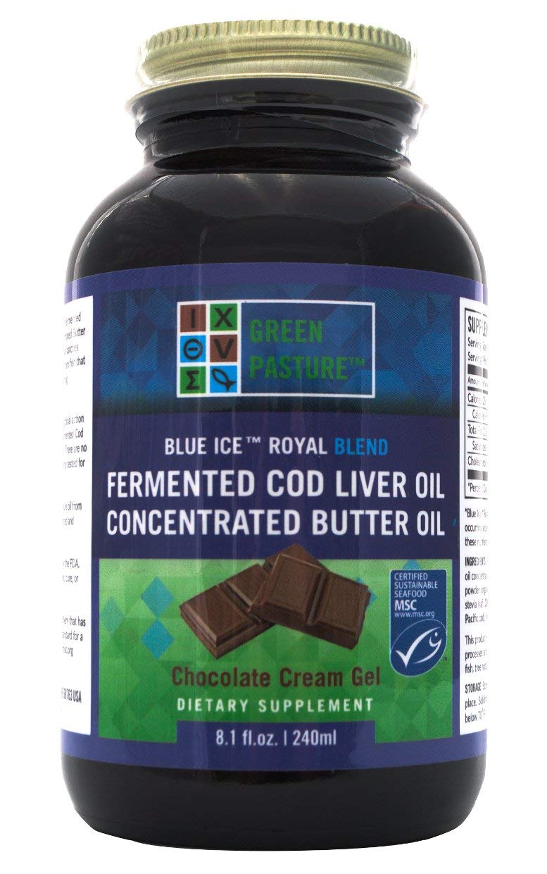 Green Pasture Blue Ice Royal Butter Oil / Fermented Cod Liver Oil Blend