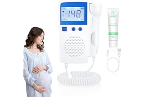 WANJYOUP Bags for Baby Monitor Heartbeat Pregnancy Accessories Pocket Doppler Fetal Heart Rate Monitor Bag Easy to Carry for Home Use for New Moms WANJYOUP GKNA-W01