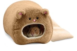 Popular Hammock Ferret Rabbit Rat Hamster Warm Hanging Bed Bear Toy House 11 * 11 * 8cm Fashion Processing