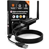 Zigbee 3.0 USB Dongle Plus-E (ZBDongle-E) Kit with 1.5m Shielded Extension Cable | Solves USB 3.0 Interference | EFR32MG21 Coordinator +20dBm for Home Assistant (ZHA), Zigbee2MQTT &amp; Local Hub