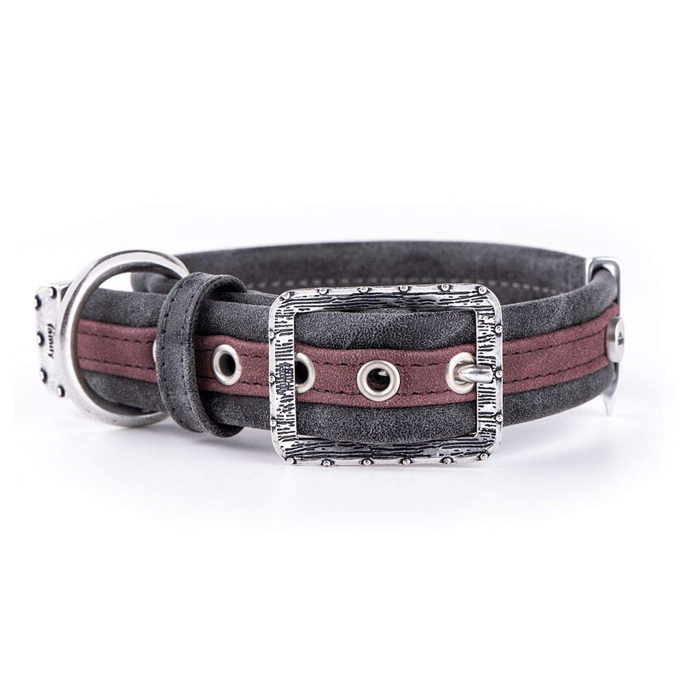 MyFamily faux leather Collar Made in Italy Ascot Collection