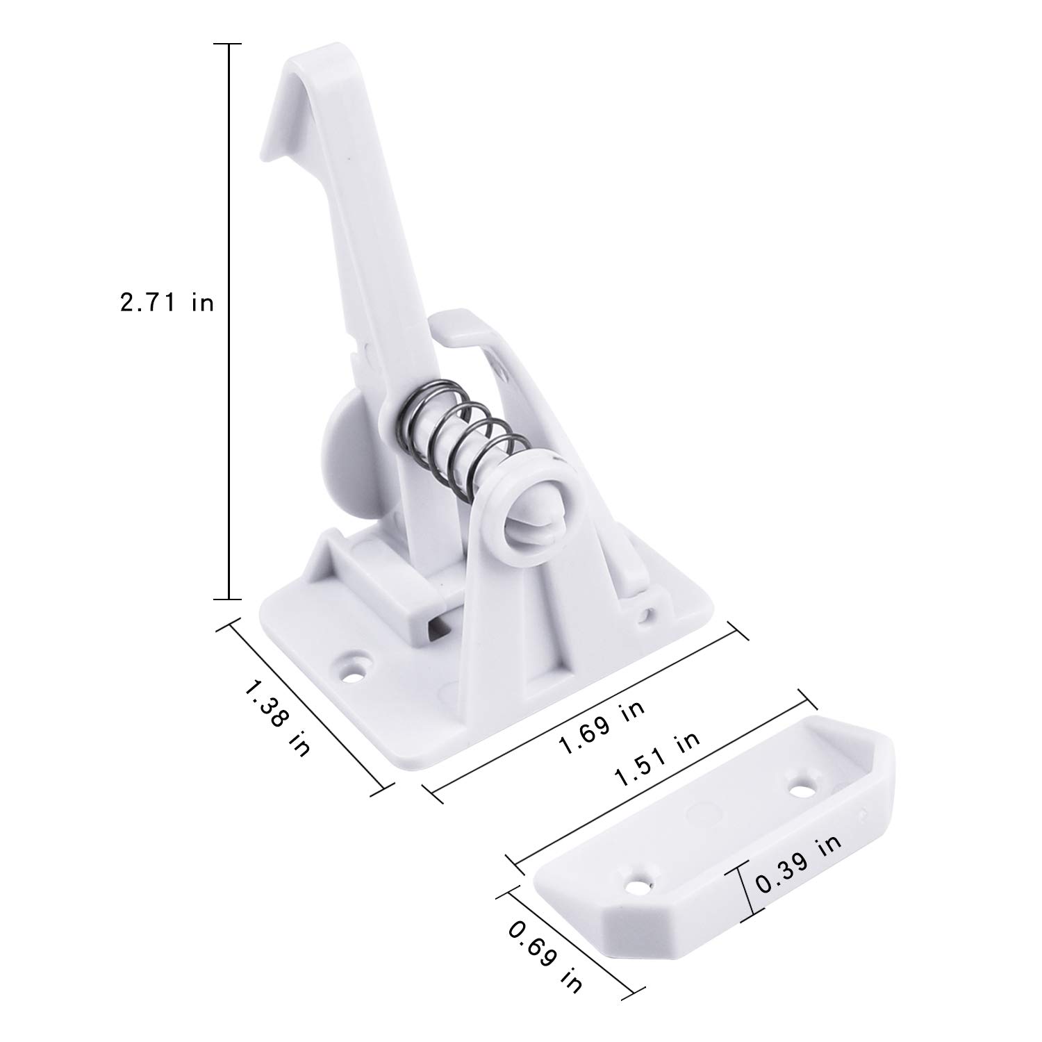 Cerraduras de Gabinete de Seguridad Cerraduras de Armarios para Bebés
