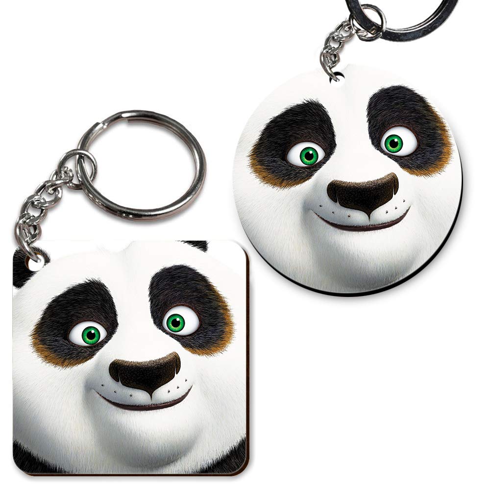 combo panda keychain
