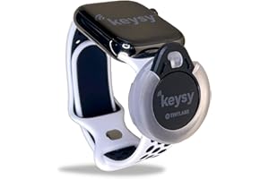 Keysy Key Fob Holder for Watch Band RFID (Clear)
