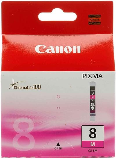 Canon CLI-8M Magenta Ink Cartridge for Pixma iP3300, iP3500, iP4200, iP4300,