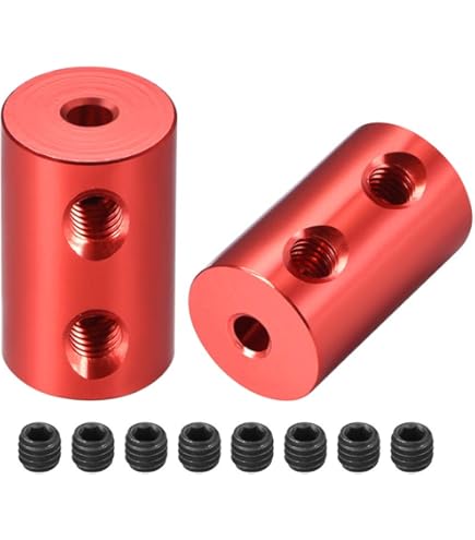 QUARKZMAN 6 stuks 3 mm tot 5 mm messing askoppeling verbindingsstuk met QUARKZMAN 6 stuks 3 mm tot 5 mm messing askoppeling verbindingsstuk met