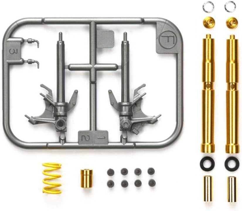 Tamiya America, Inc 1/12 Yamaha YZF-R1M Front Fork Set, TAM12684