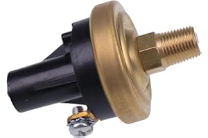 IEQFUE Adjustable Pressure Switch N/O 1/8-27NPT Compatible with Honeywell M4006-4 Hobbs 76575-4 4D-4785 2Y-4439 6N2466 9G8010 Set at 4 PSI Highest to 7PSI