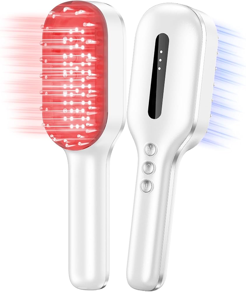 Laser Therapy Hair Growth Comb,FDA Cleared laser comb for hair growth,Red Light Electric Scalp Massager