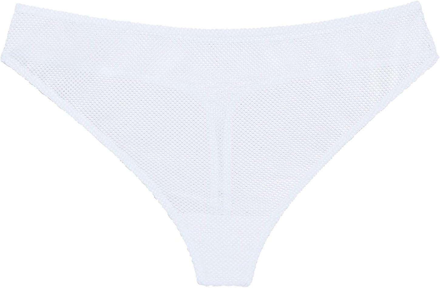 Savage X Fenty Women's Curvy Mesh Thong Panties