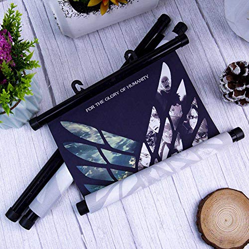Elibeauty Attack on Titan Scroll Poster, Anime Scroll Poster Waterproof Poster Home Decor Poster Wal - //coolthings.us