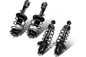 SCITOO Front and Rear Complete Struts Assembly Shock Absorber for Scion tC 2005-2010 Automotive Replacement Struts 172391 172400L 172400R - Set of 4
