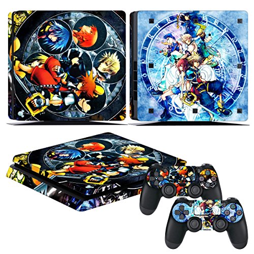 EBTY-Dreams Inc. – Sony Playstation 4 Slim (PS4 Slim) – Kingdom Hearts Video Game Sora Vinyl Skin Sticker Decal Protector