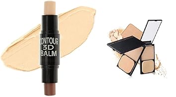 Preyansh 3D Contour Concealer Stick And Compact Powder