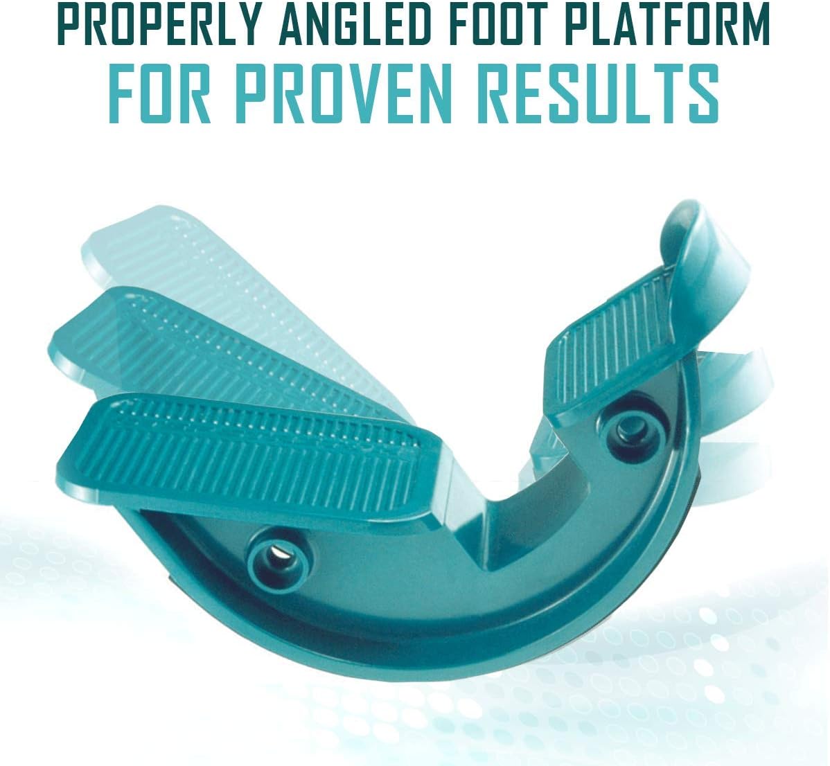 Step Stretch, Calf Stretcher and Foot Rocker for Pain Caused by Plantar Fasciitis, Achilles Tendonitis and Tight Calves (Slip Resistant Bottom): Health & Personal Care