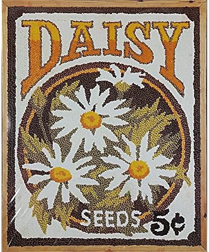 Daisy Seed Pack Rug Crafters 35-615 Vintage 1980 Speed Tufting