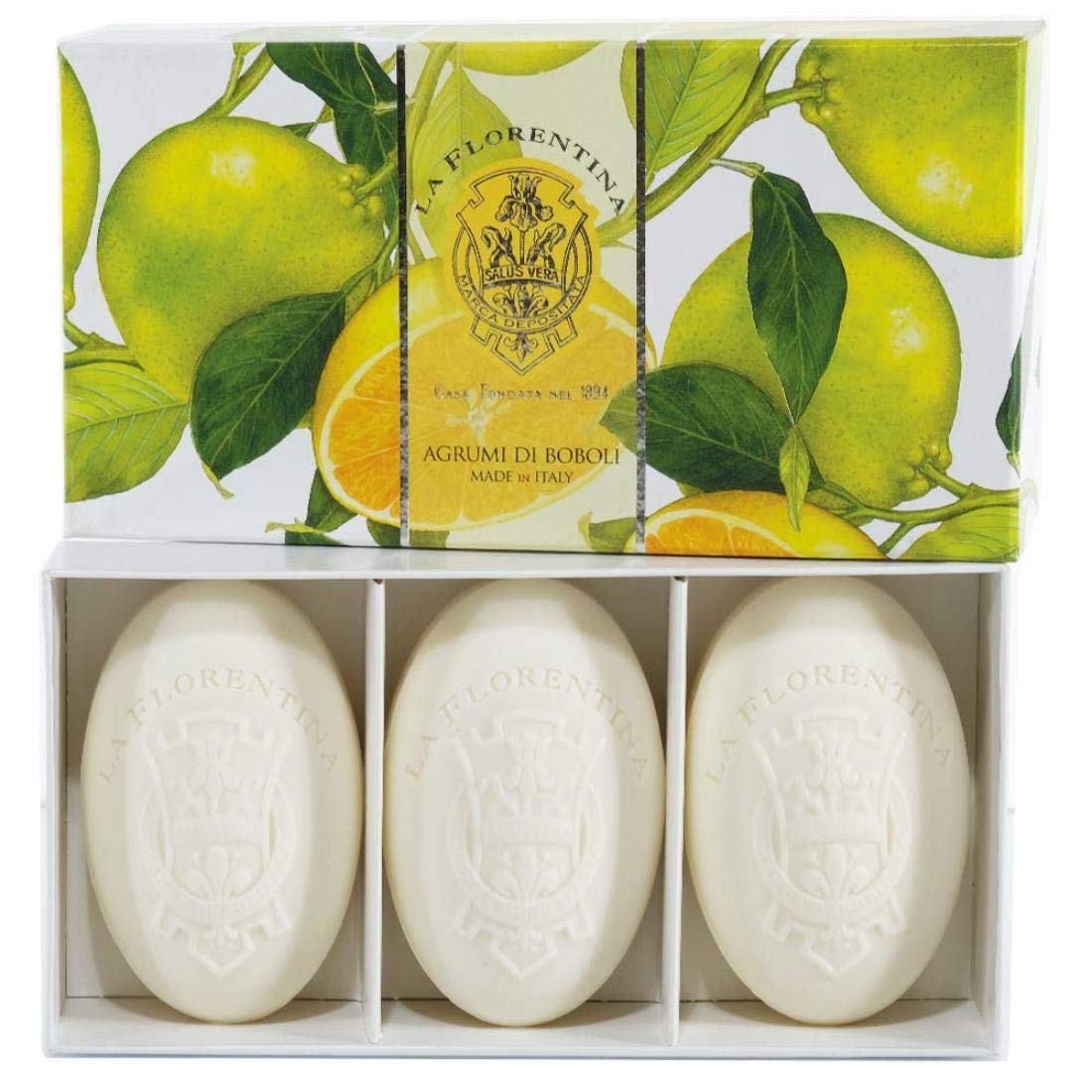 Mario Fixed Citrus Spools Pack Soaps - 450 gr