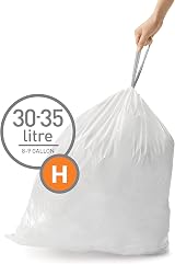 simplehuman Code H 60 Liners 50% Recycled Custom Fit 30-35L Dispenser view 2