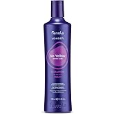 Fanola No Yellow Purple Shampoo &amp; Anti-Brass Hair Toner, 11.8 oz | Controls Brassiness &amp; Orange Tones for Blonde, Silver, Grey &amp; Highlighted Strands, Color-Safe &amp; Extending, Nourishes &amp; Shines