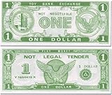 HMK Paper Play Money Game (1 Bills Per Package)