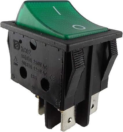 Interruttore A Bilanciere Blu Interruttore Bipolare Interruttori - Foto 9