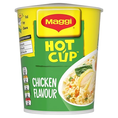 Maggi Hot Cup Chicken Noodles 59.2g (Pack of 8)